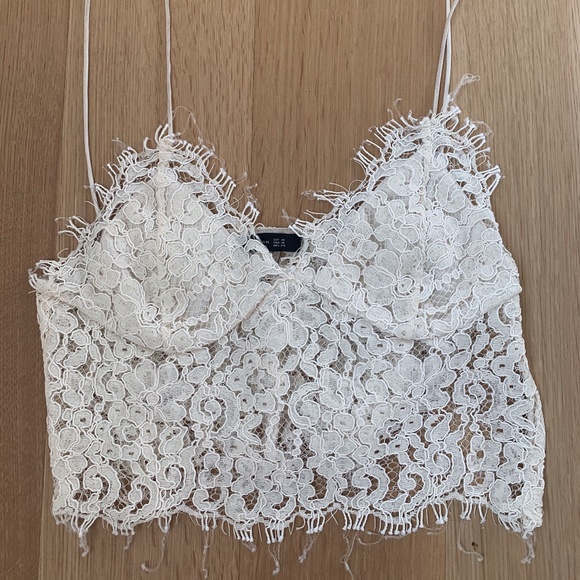 Zara Tops - Lace zara cami XS